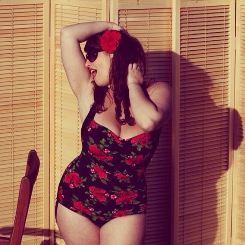 Roxy Vintage Style swimsuit Hell Bunny
